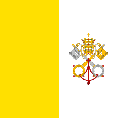 Bestand:Flag of the Vatican City.png