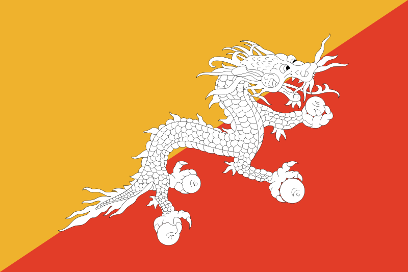 Bestand:Flag of Bhutan.png