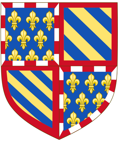 Bestand:Arms of the Duke of Burgundy (1364-1404).png