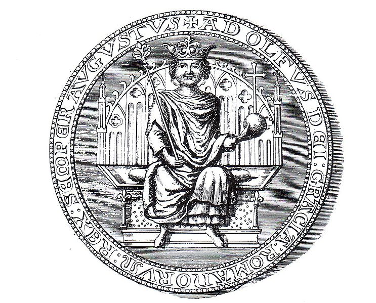 Bestand:Siegel König Adolf von Nassau.jpg