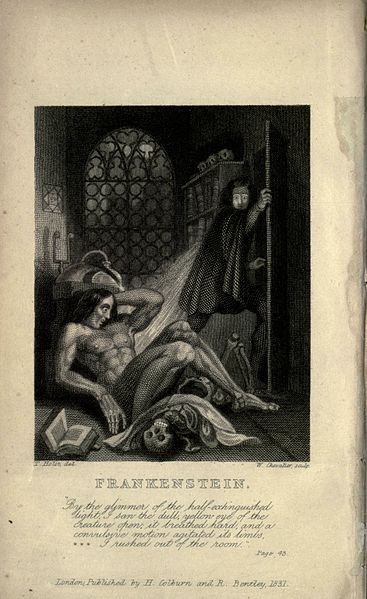 Bestand:Frankenstein.1831.inside-cover.jpg