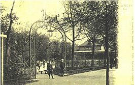 het Volkspark omstreeks 1900