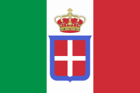 Bestand:Flag of Italy (1861-1946) crowned.png