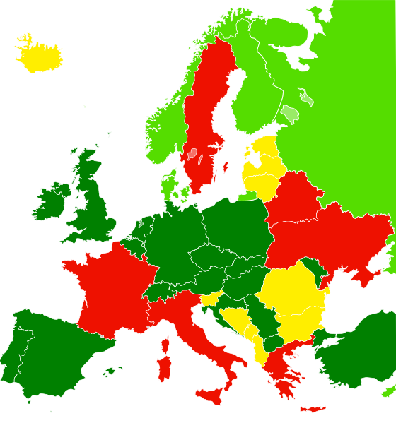 Bestand:Freedom of Panorama in Europe NC.svg.png