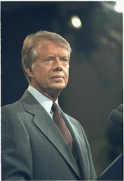 Bestand:Jimmy Carter at a press conference in 1978.jpg