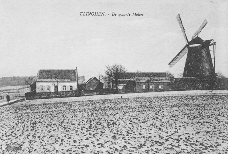 Bestand:Zwarte molen Elingen (Vlaanderen).jpg