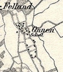 Onnen dorp 1868