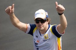 Fernando Alonso in 2008