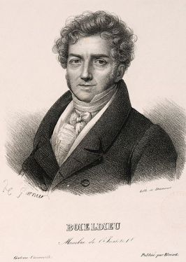 François Adrien Boieldieu, naar een schilderij van Henri-François Riesener, Bibliothèque nationale de France