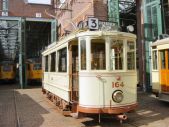 Haagse trammotorwagen 164 bouwjaar 1907.