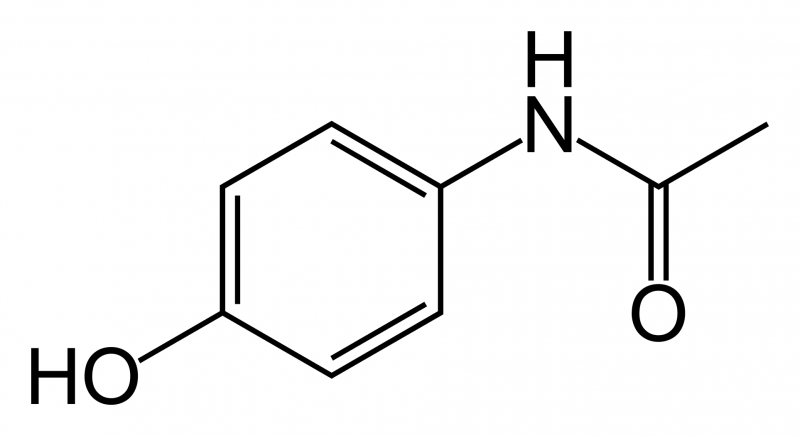Bestand:Paracetamol-skeletal.png