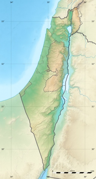 Bestand:Israel relief location map.jpg
