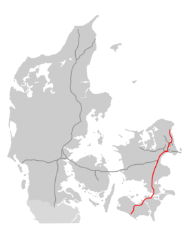 Europese weg 47 in Denemarken (Denemarken)