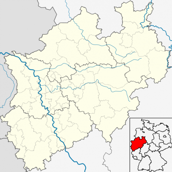 Bestand:North Rhine-Westphalia location map G.png