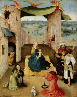 Aanbidding der koningen Hieronymus Bosch