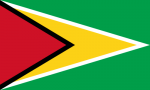 Vlag van Co-operative Republic of Guyana