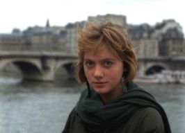 Wietske van Leeuwen in Parijs, 1988 Foto: Marcel Douwe Dekker