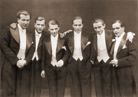 Comedian Harmonist omstreeks 1930