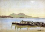 Miniatuur voor Bestand:Christen Købke - The Bay of Naples with Vesuvius in the Background.jpg