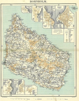 Balka werd Balke genoemd kaart rond 1900