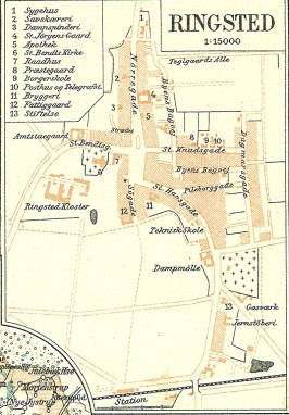 Kaart van 1900