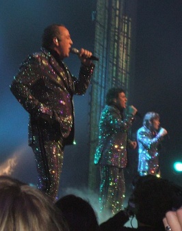 De Toppers tijdens het Nationaal Songfestival 2009