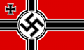 Bekend als oorlogsvlag van Nazi-Duitsland