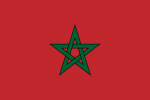 Vlag van المملكة المغربية / Al Mamlaka al-Maghrebiya