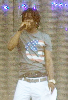 Chief Keef op het Lollapalooza festival in Chicago (2012)