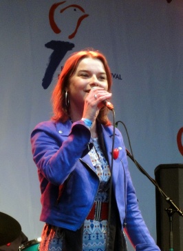 Bij het Bevrijdingsfestival in Den Haag, 2012